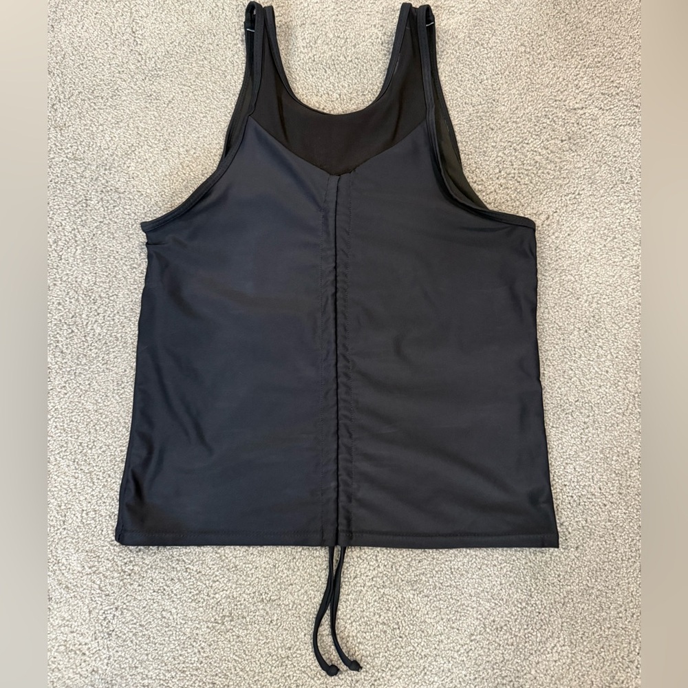 BeachSissi Black Swim Top Size L